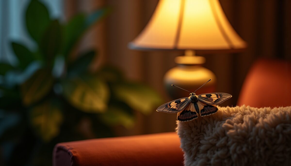 Papillons de nuit dans la maison : comprendre leur présence, les dangers potentiels et comment s&rsquo;en débarrasser efficacement