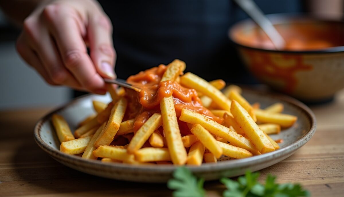 Sauce maison pour frites : une recette simple et rapide à réaliser