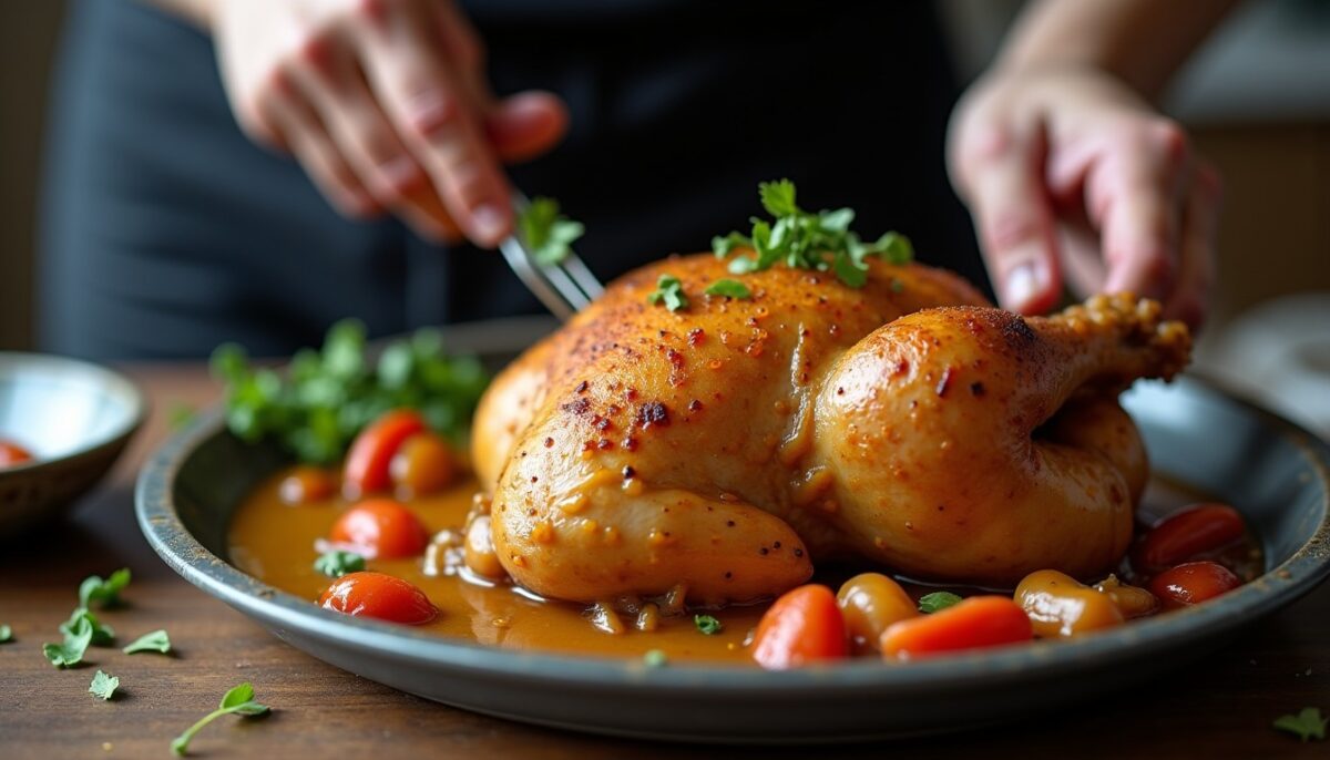 La recette authentique du poulet basquaise de ma grand-mère : simplicité et saveurs du terroir