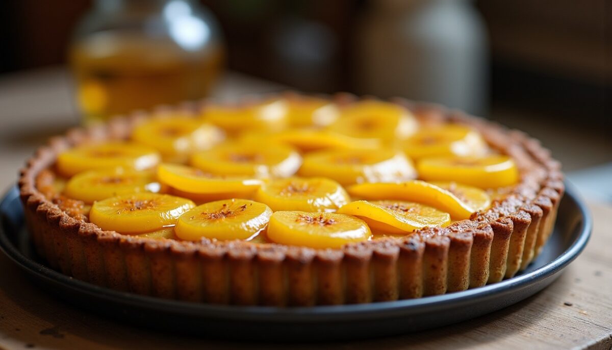 Délicieuse tarte normande : recette authentique aux pommes croquantes et calvados aromatique