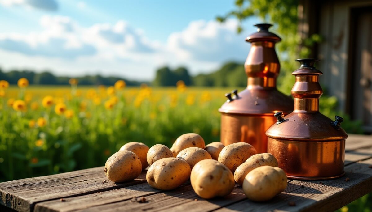 L&rsquo;alcool de pomme de terre en France : découvrez sa fabrication, ses variétés et ses usages