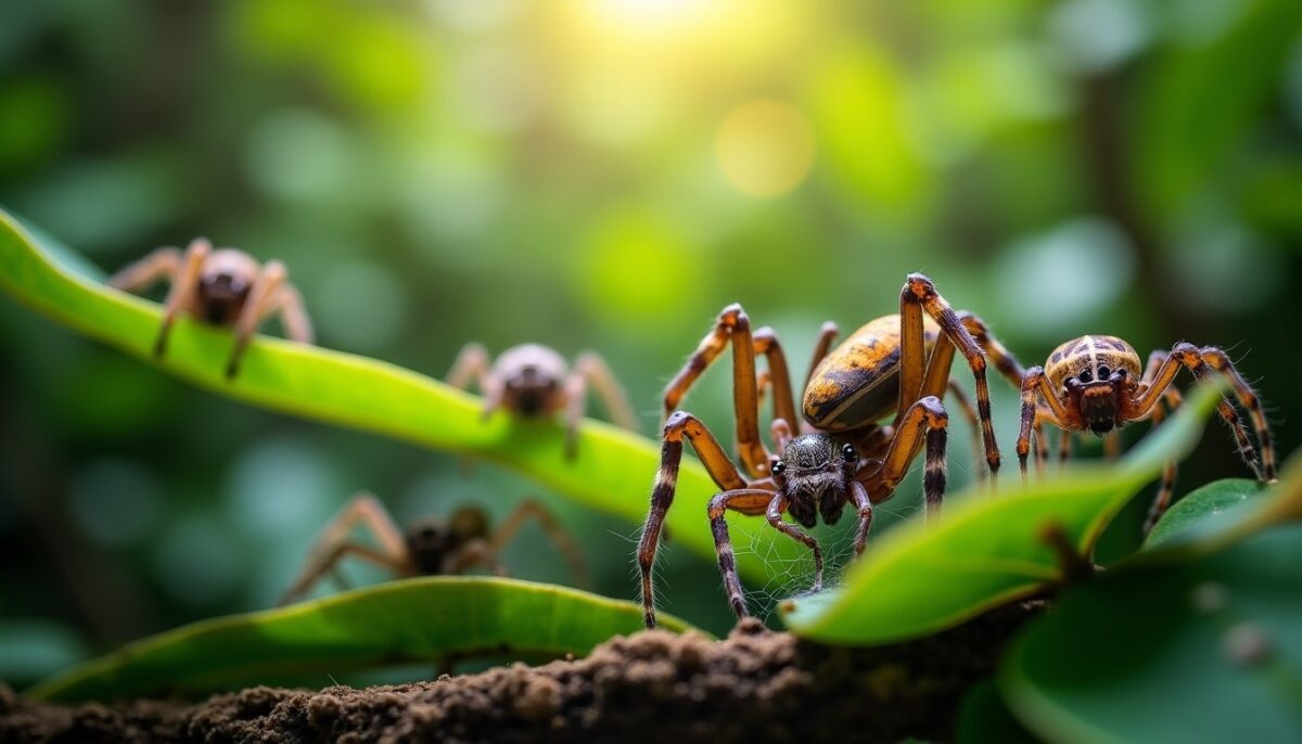 Araignées à La Réunion : Identifier les espèces courantes et adopter les bons réflexes