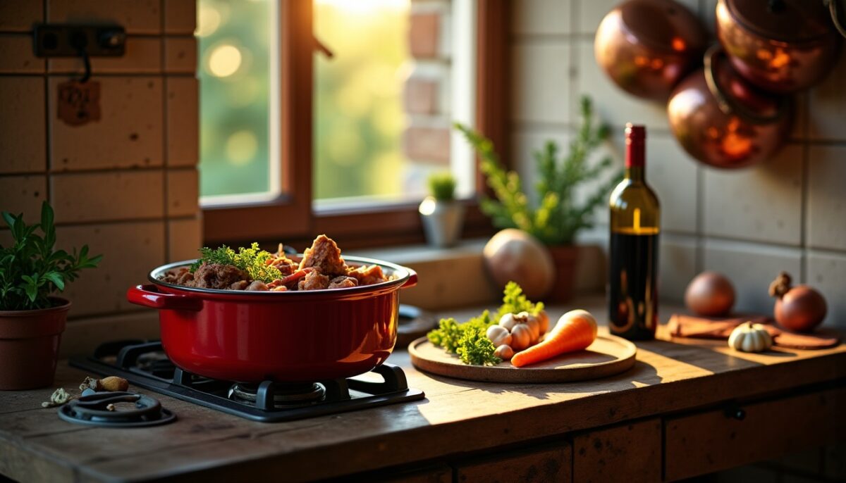 Civet de sanglier : recette traditionnelle au vin rouge, simple et savoureuse