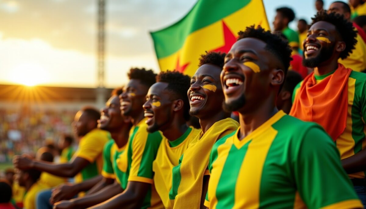 Le football au Sénégal : plongée dans l&rsquo;univers passionné des supporters et des mouvements de fans