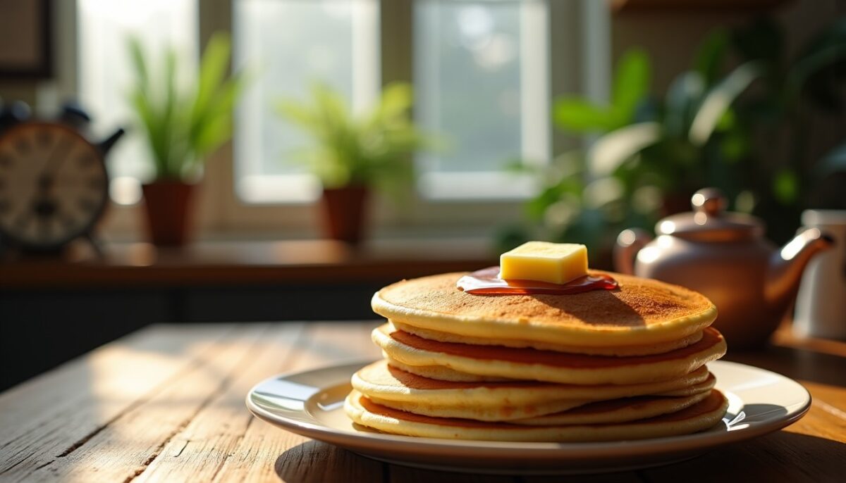 Délicieux pancakes moelleux sans lait : une recette simple à tester chez soi