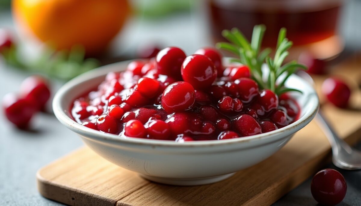 Sauce aux canneberges express : recette facile et astuces indispensables