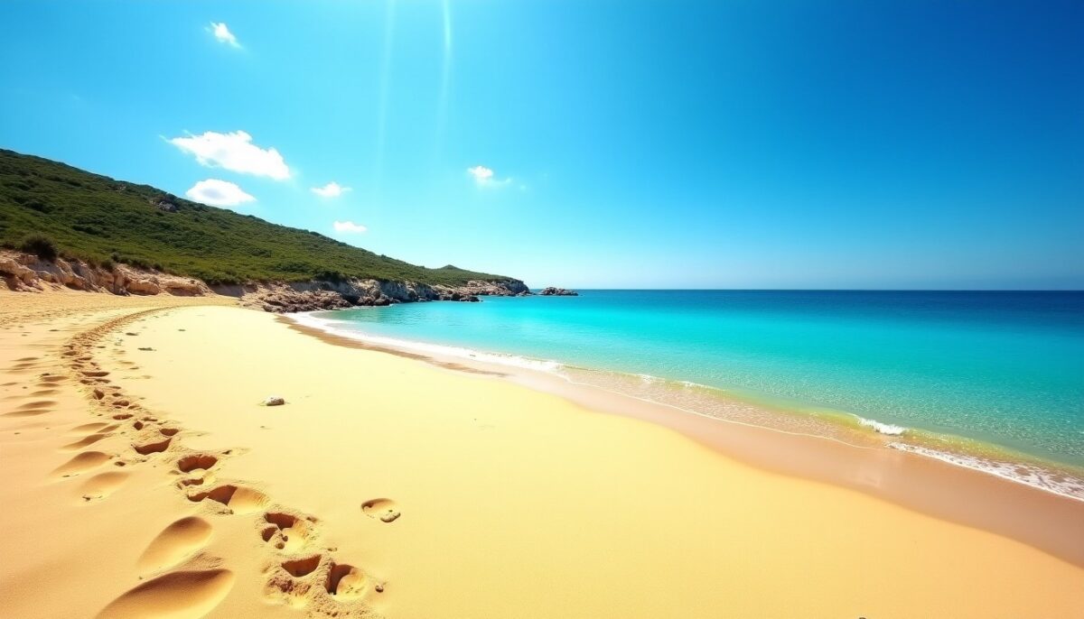 La Plage du Grand Sperone en Corse : un paradis de sable doré et d&rsquo;eau limpide