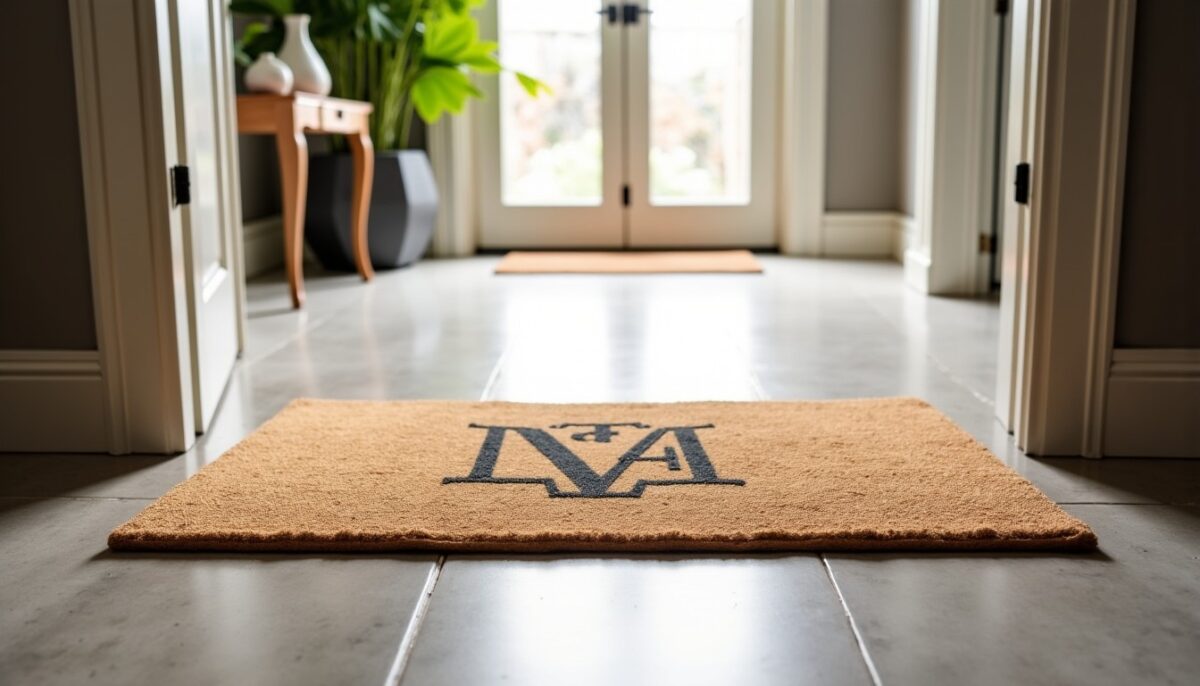 Bonnes raisons d&rsquo;adopter un tapis d’entrée personnalisé chez soi