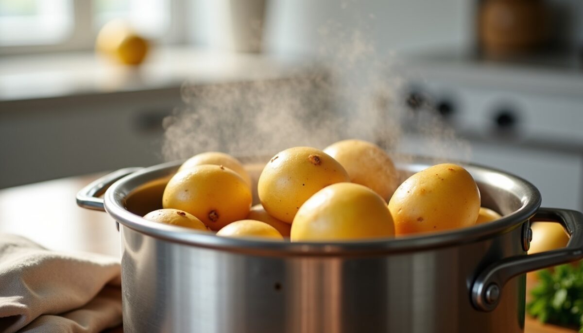 Cuisson des pommes de terre à la cocotte-minute : guide complet et temps parfaits
