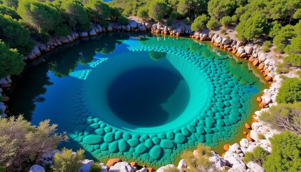 L'Œil Mystérieux de la Terre en Croatie : À la Découverte de la Source Naturelle de la Cetina